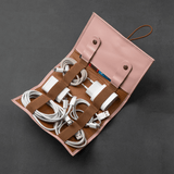 Leather Tech Organizer - Splurge in Pink!