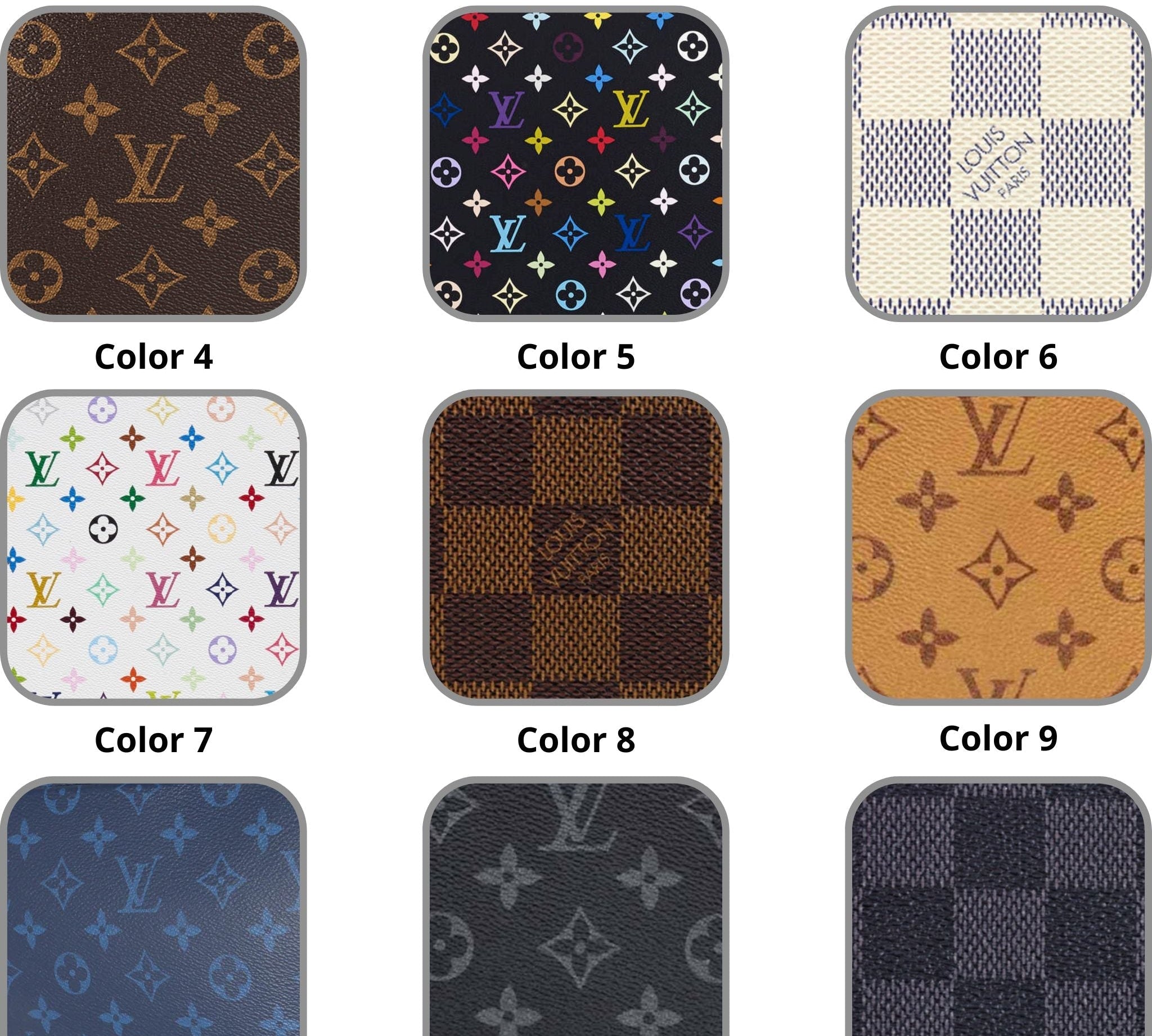 Recycled Louis Vuitton Wallet – Upcycled Luxury Card Holder 2