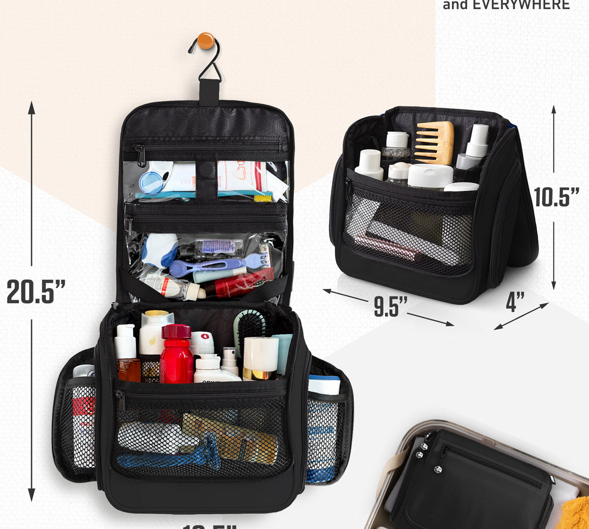 Hanging Travel Toiletry Bag