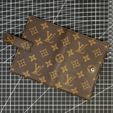 Recycled Louis Vuitton Passport Holder 2 – Luxury Upcycled Travel Case