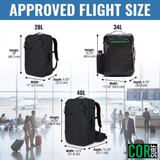 The Island Hopper Travel Backpack 40L
