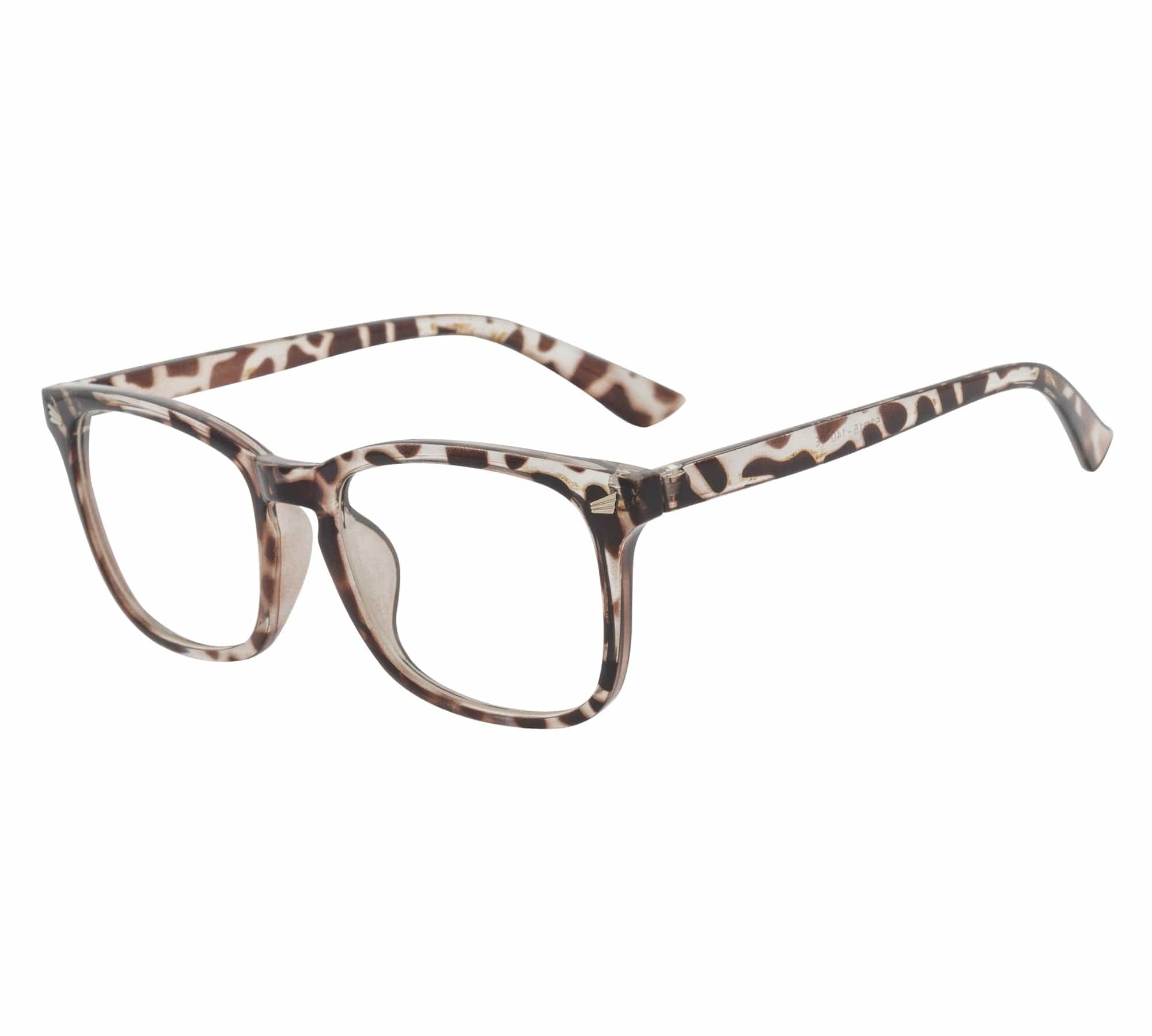HARPER - Classic Horn Rimmed Blue Light Glasses Tortoise Clear Lens