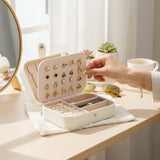 Elegant Travel Jewelry Case
